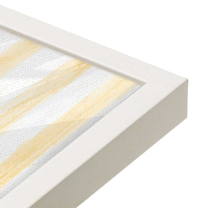 [Color:Opaque White], Picture of art in a Opaque White frame of the corner
