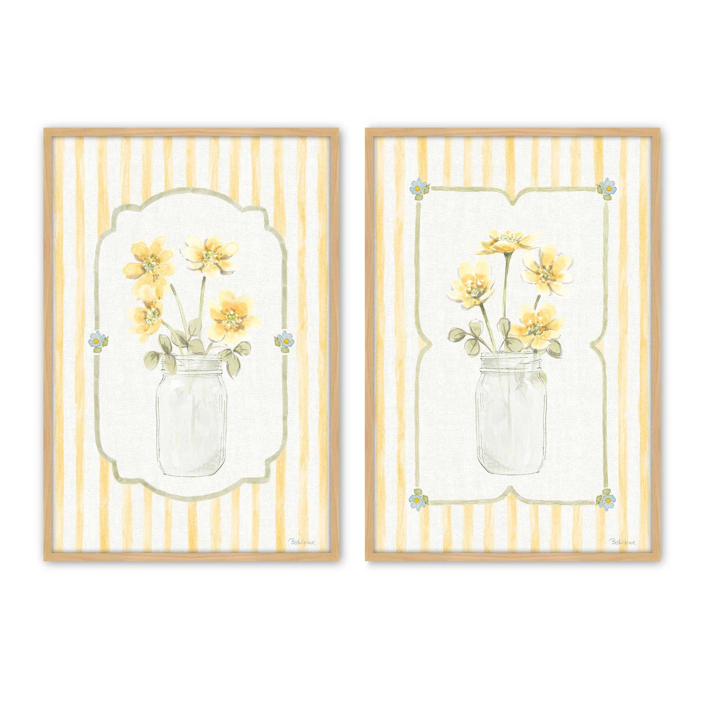 [Color:American Maple], Picture of art in a American Maple frame