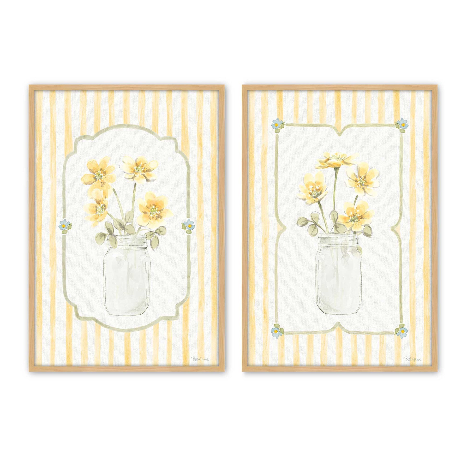 [Color:American Maple], Picture of art in a American Maple frame