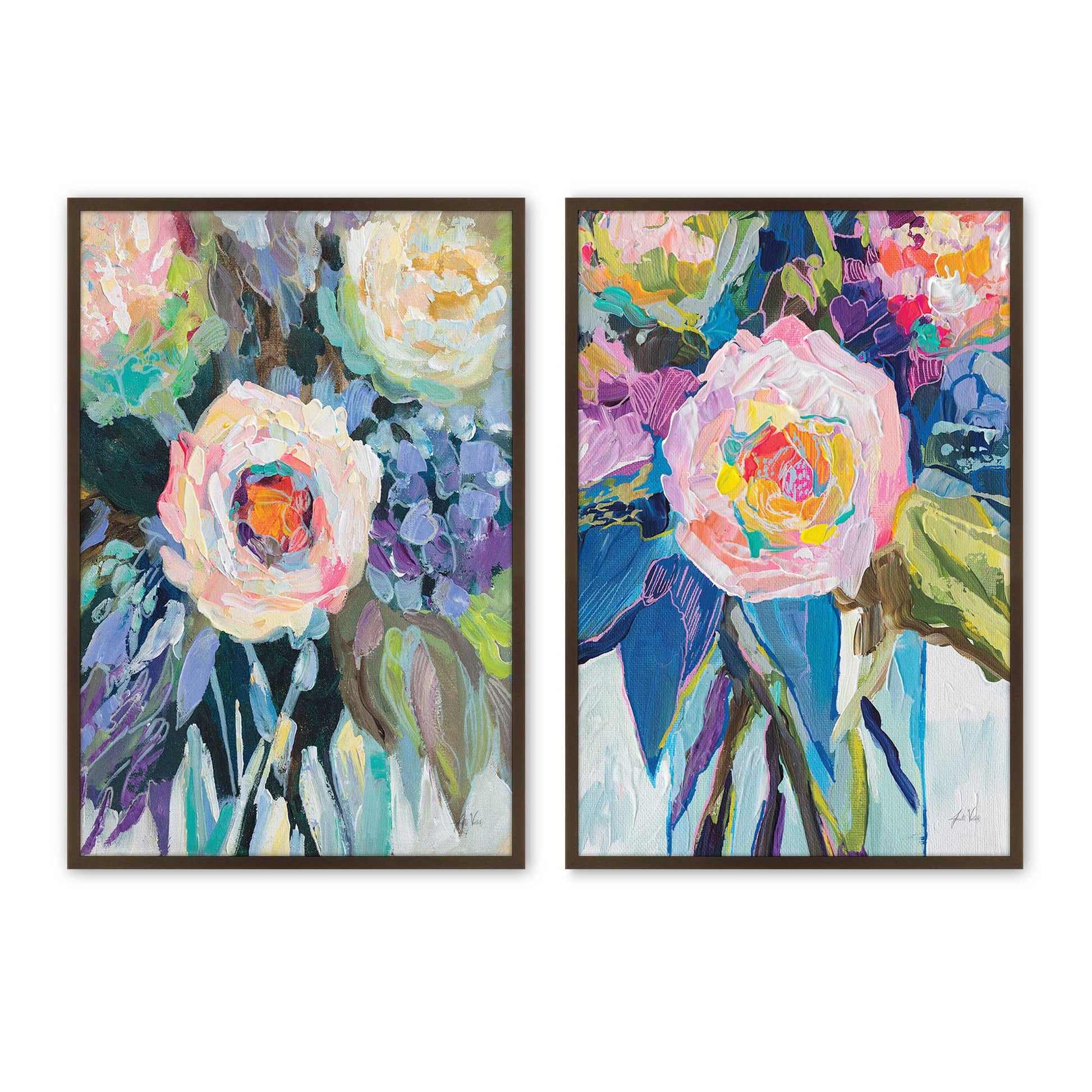 [Color:Belvinder Brown], Picture of art in a Belvinder Brown frame