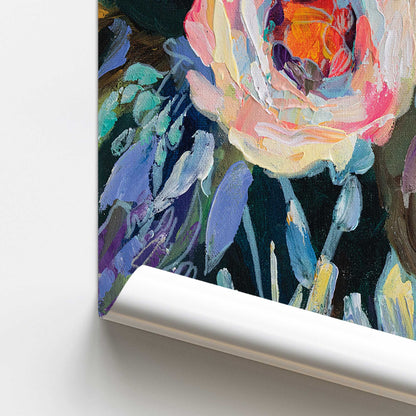 [color:Rolled Print], Picture of close up of art