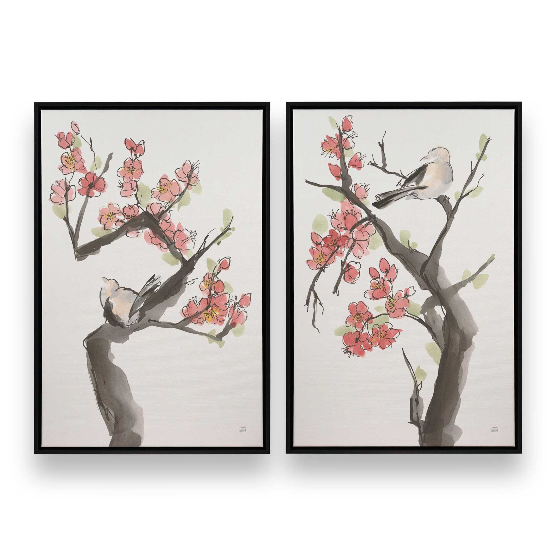 [Color:Satin Black], Picture of art in a Satin Black frame