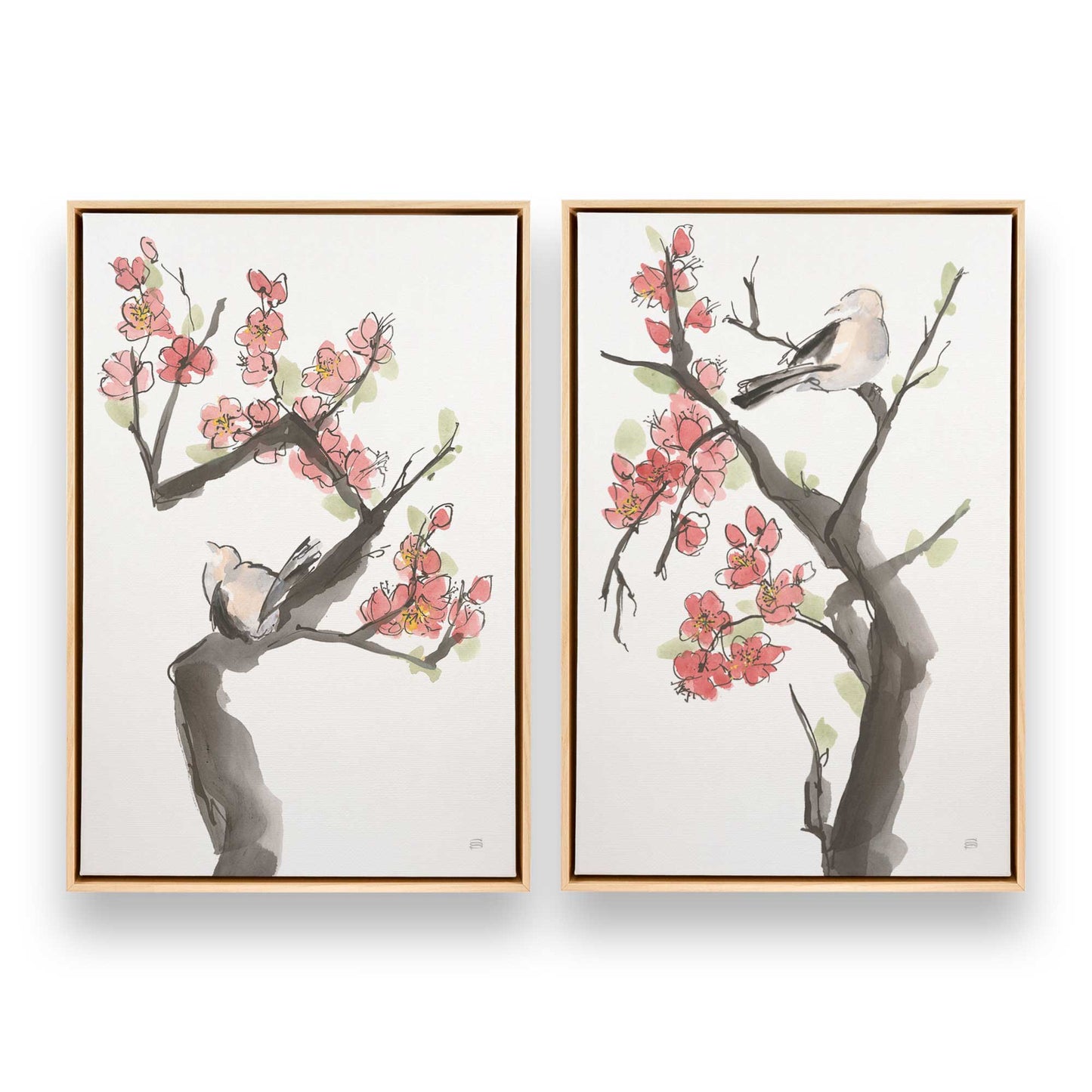 [Color:American Maple], Picture of art in a American Maple frame