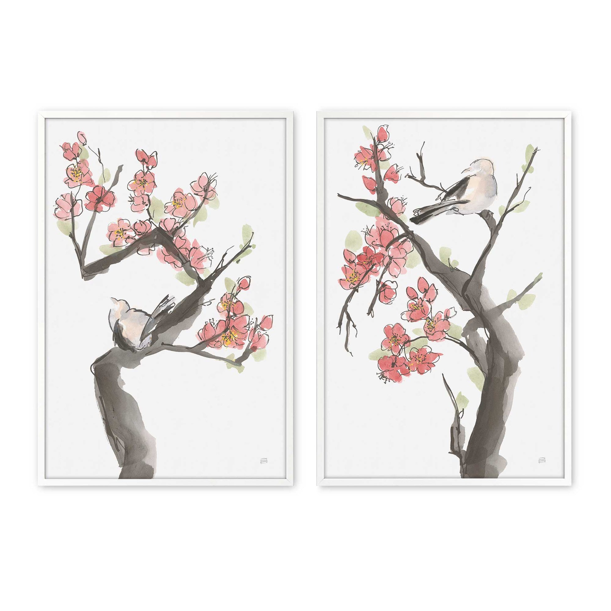 [Color:Opaque White], Picture of art in a Opaque White frame