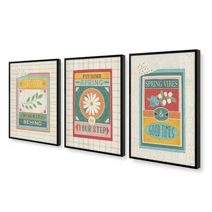 [Color:Satin Black], Picture of art in a Satin Black frame at an angle