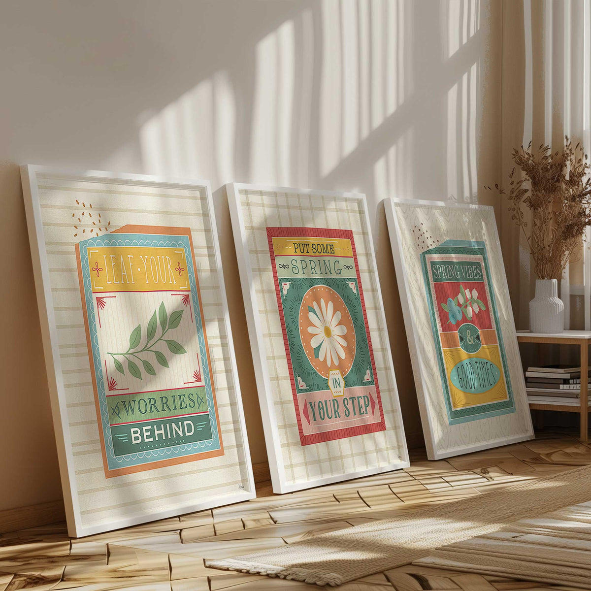 [Color:American Maple], Picture of art in an American Maple frame