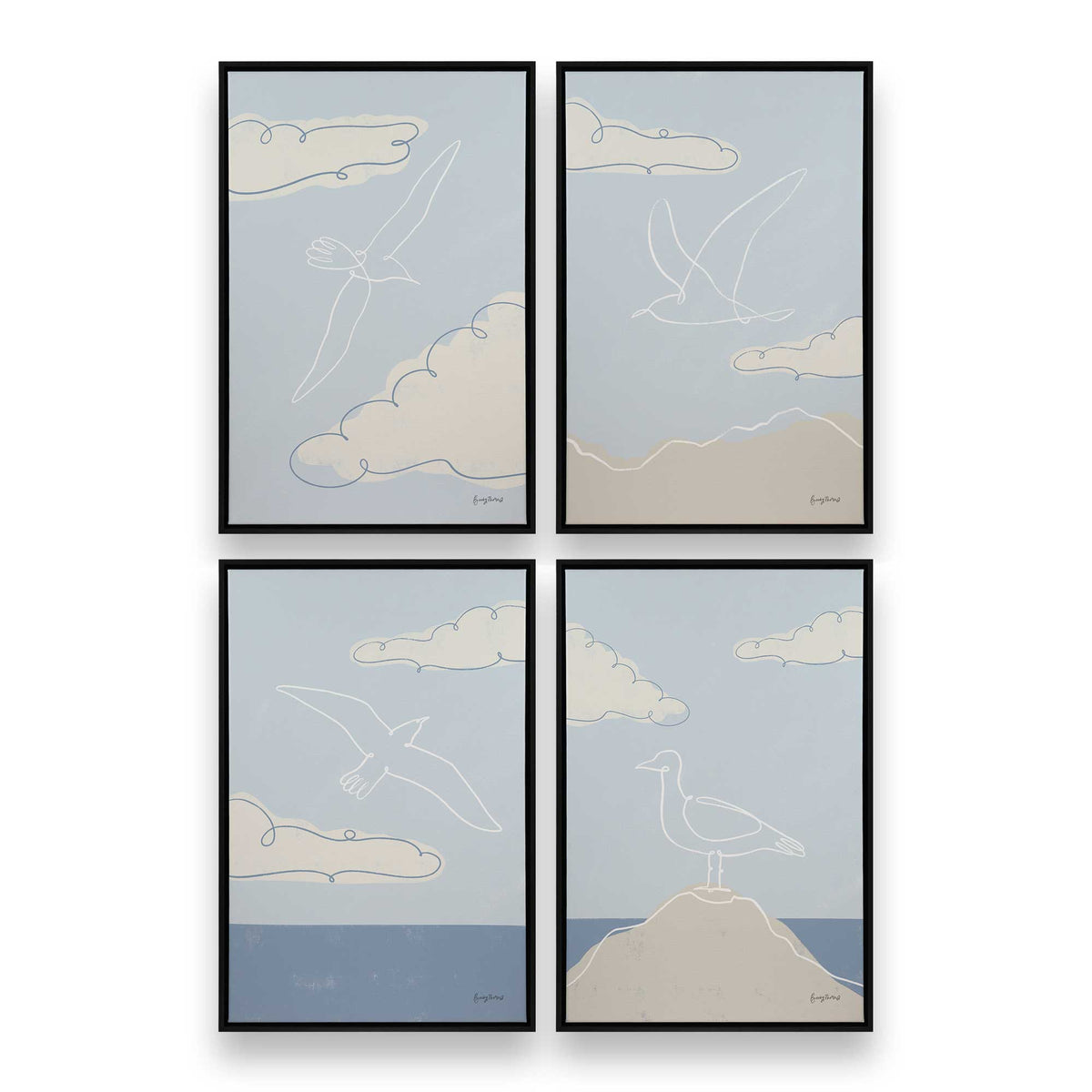 [Color:Satin Black], Picture of art in a Satin Black frame