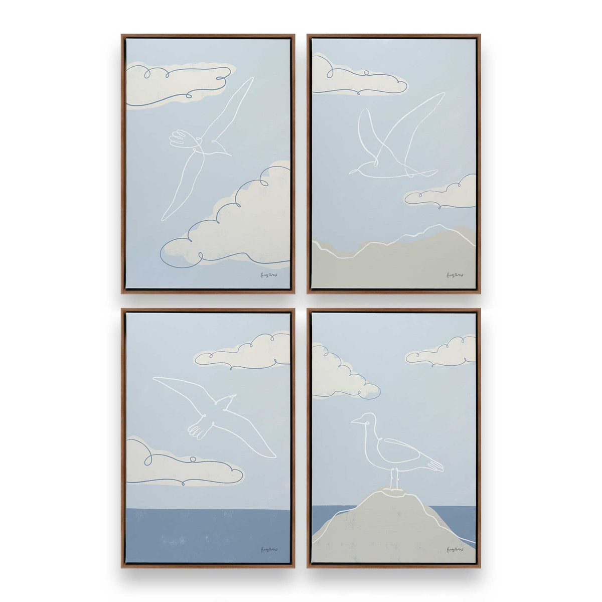 [Color:Walnut], Picture of art in a Walnut frame
