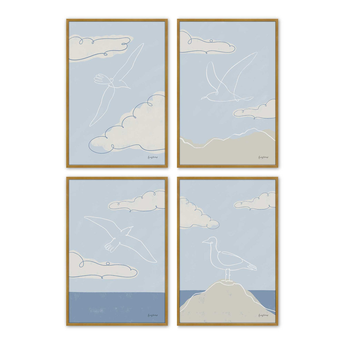 [Color:Polished Gold], Picture of art in a Polished Gold frame