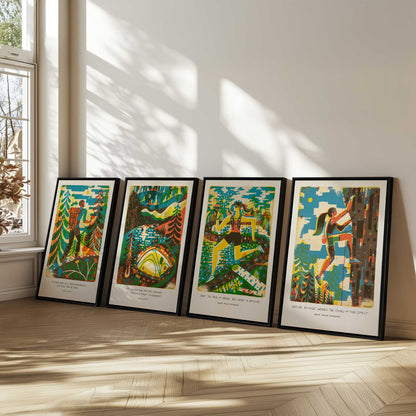 [Color:Walnut], Picture of art in a Walnut frame
