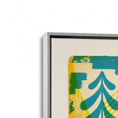 [Color:Polished Chrome], Picture of art in a Polished Chrome frame at an angle