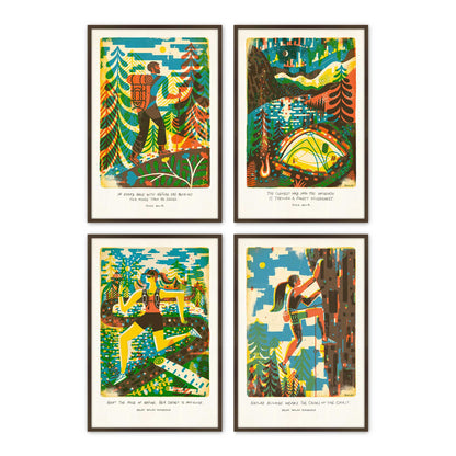 [Color:Belvinder Brown], Picture of art in a Belvinder Brown frame