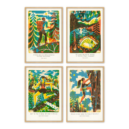 [Color:American Maple], Picture of art in an American Maple frame