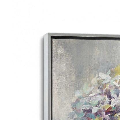 [Color:Polished Chrome], Picture of art in a Polished Chrome frame at an angle