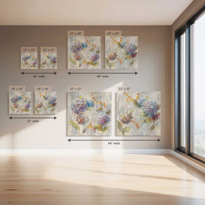 Petal Party Pop, Set of 2 Canvas Prints