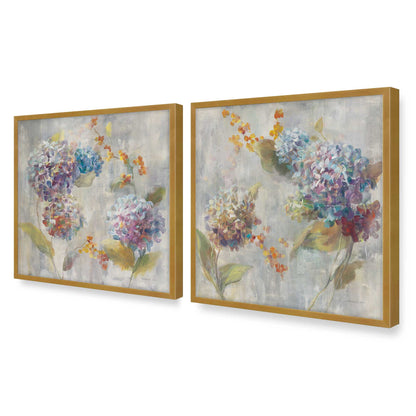 [Color:Polished Gold], Picture of art in a Polished Gold frame of the corner