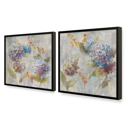 [Color:Satin Black], Picture of art in a Satin Black frame at an angle