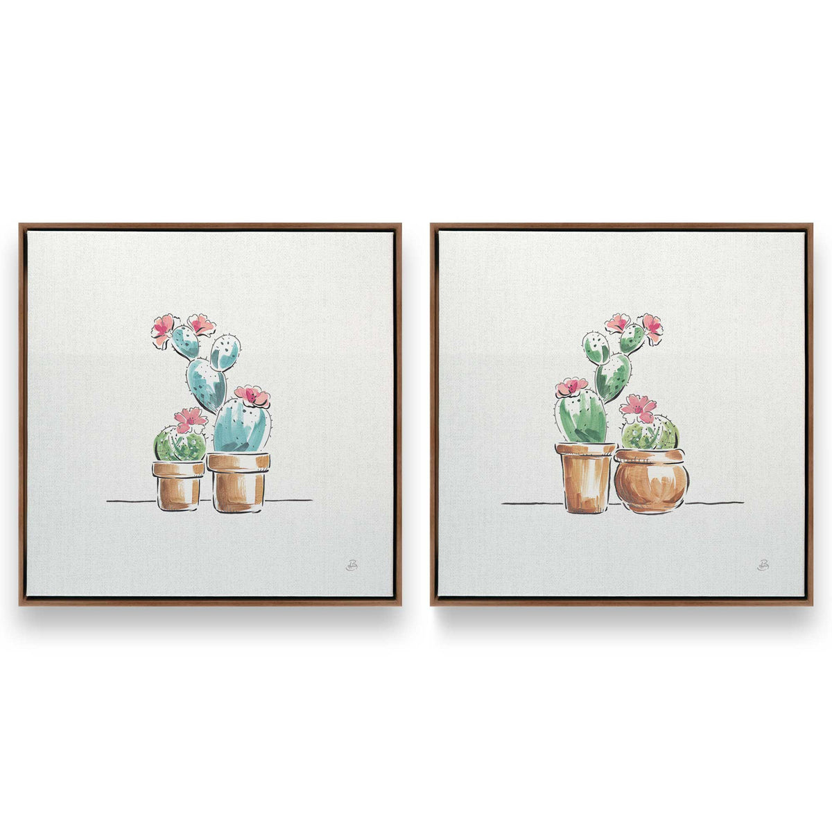 [Color:Walnut], Picture of art in a Walnut frame