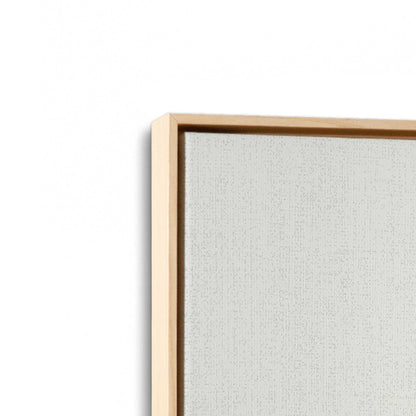 [Color:American Maple], Picture of art in an American Maple frame at an angle