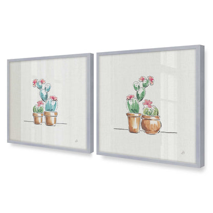 [Color:Polished Chrome], Picture of art in a Polished Chrome frame of the corner