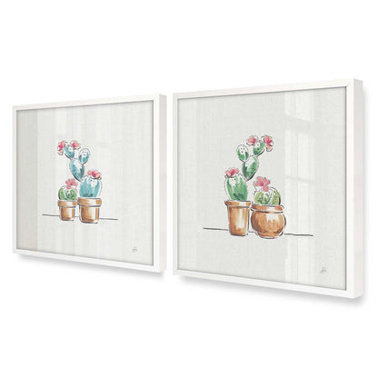 [Color:Opaque White], Picture of art in an Opaque White frame at an angle