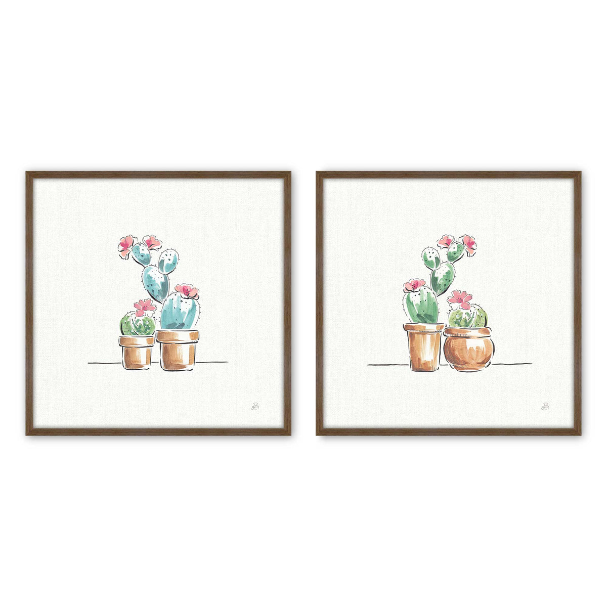 [Color:Walnut], Picture of art in a Walnut frame