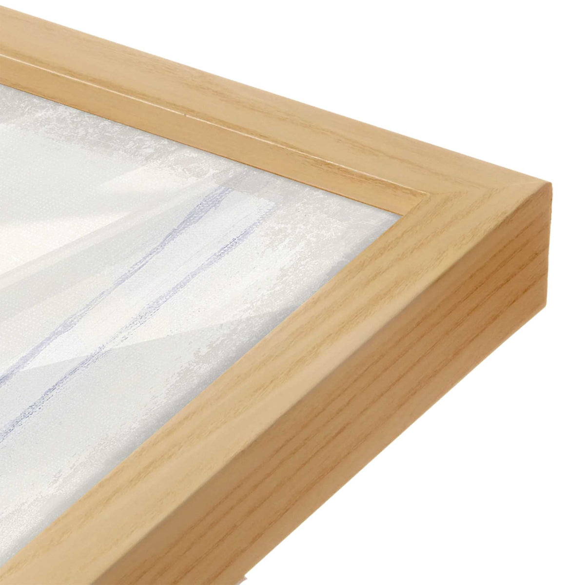 [Color:American Maple], Picture of art in an American Maple frame of the corner