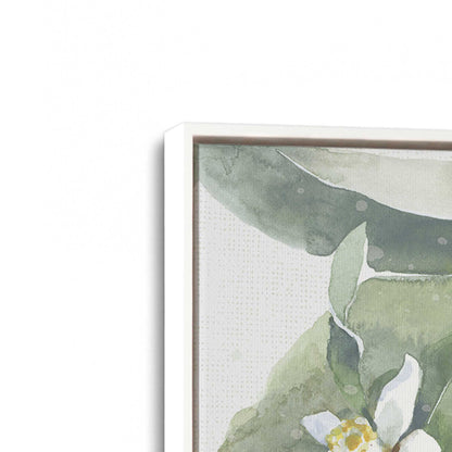 [Color:Opaque White], Picture of art in a White frame at an angle