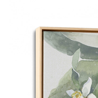 [Color:American Maple], Picture of art in an American Maple frame at an angle