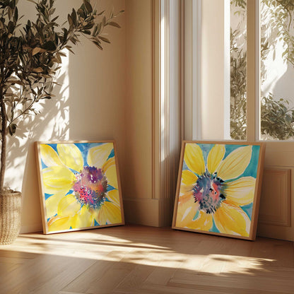 [Color:Belvinder Brown], Picture of art in a Belvinder Brown frame
