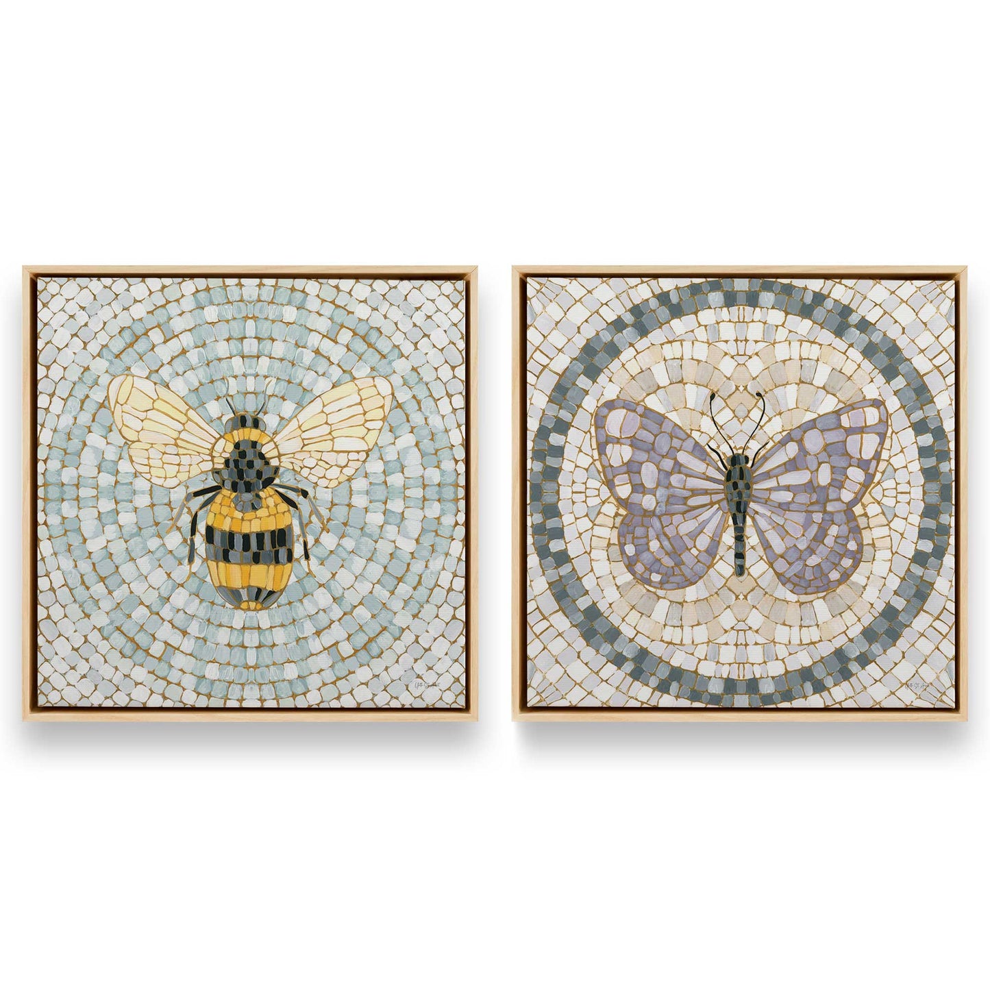 [Color:American Maple], Picture of art in an American Maple frame