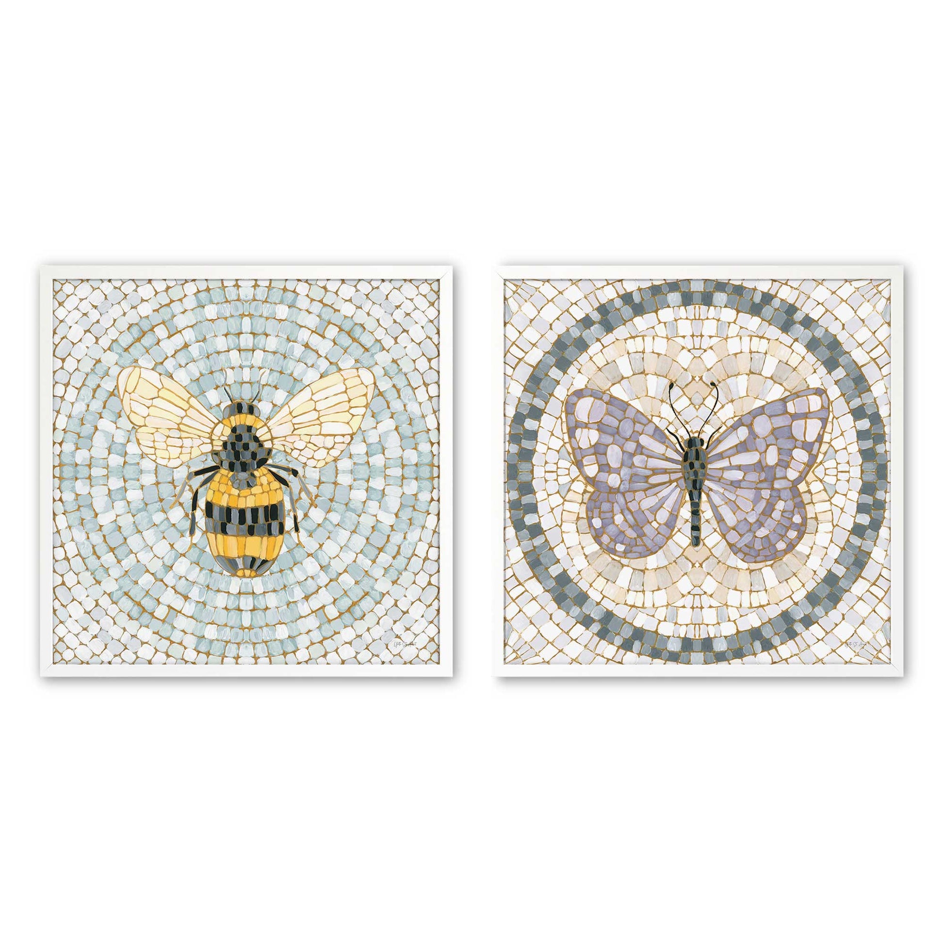 [Color:Opaque White], Picture of art in an Opaque White frame