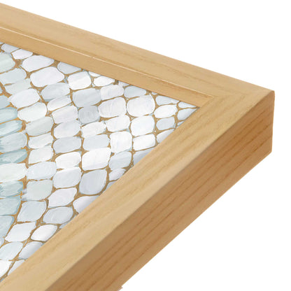 [Color:American Maple], Picture of art in an American Maple frame of the corner