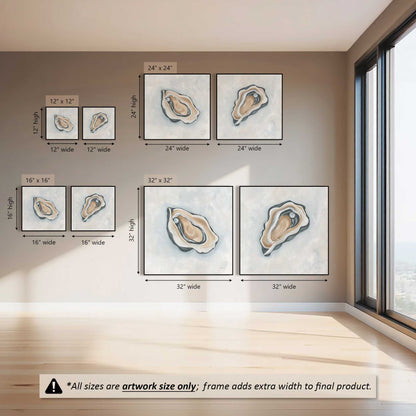 Shuck Yeah, Set of 2 Canvas Prints