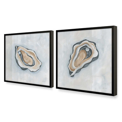 [Color:Satin Black], Picture of art in a Satin Black frame at an angle