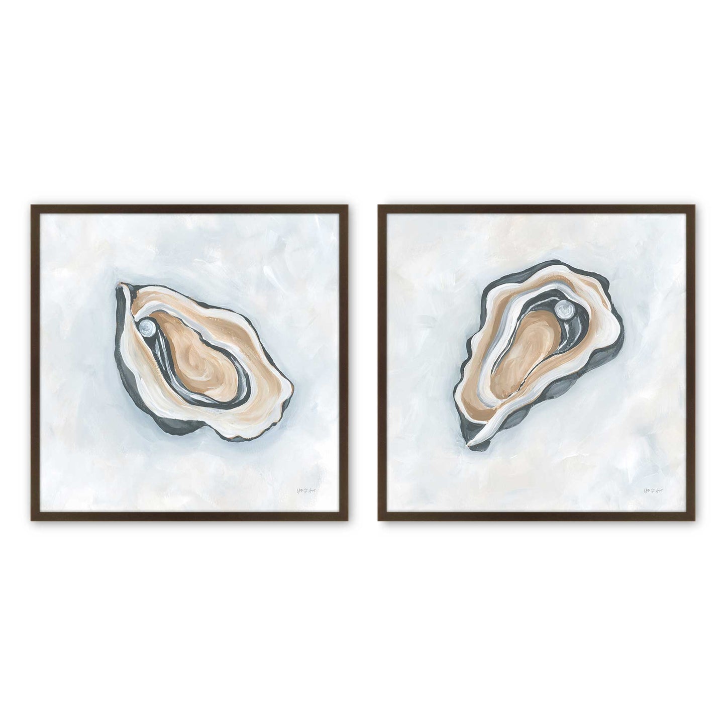 [Color:Belvinder Brown], Picture of art in a Belvinder Brown frame