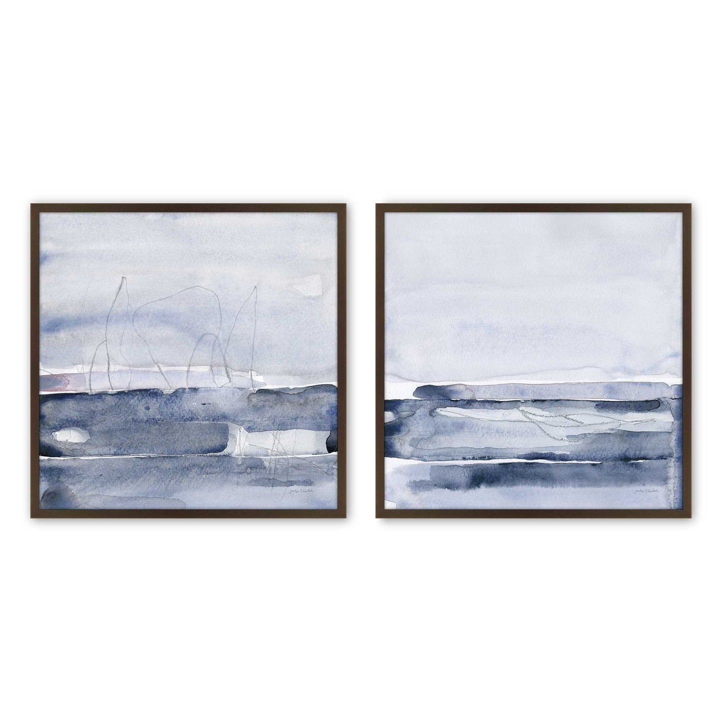 [Color:Belvinder Brown], Picture of art in a Belvinder Brown frame