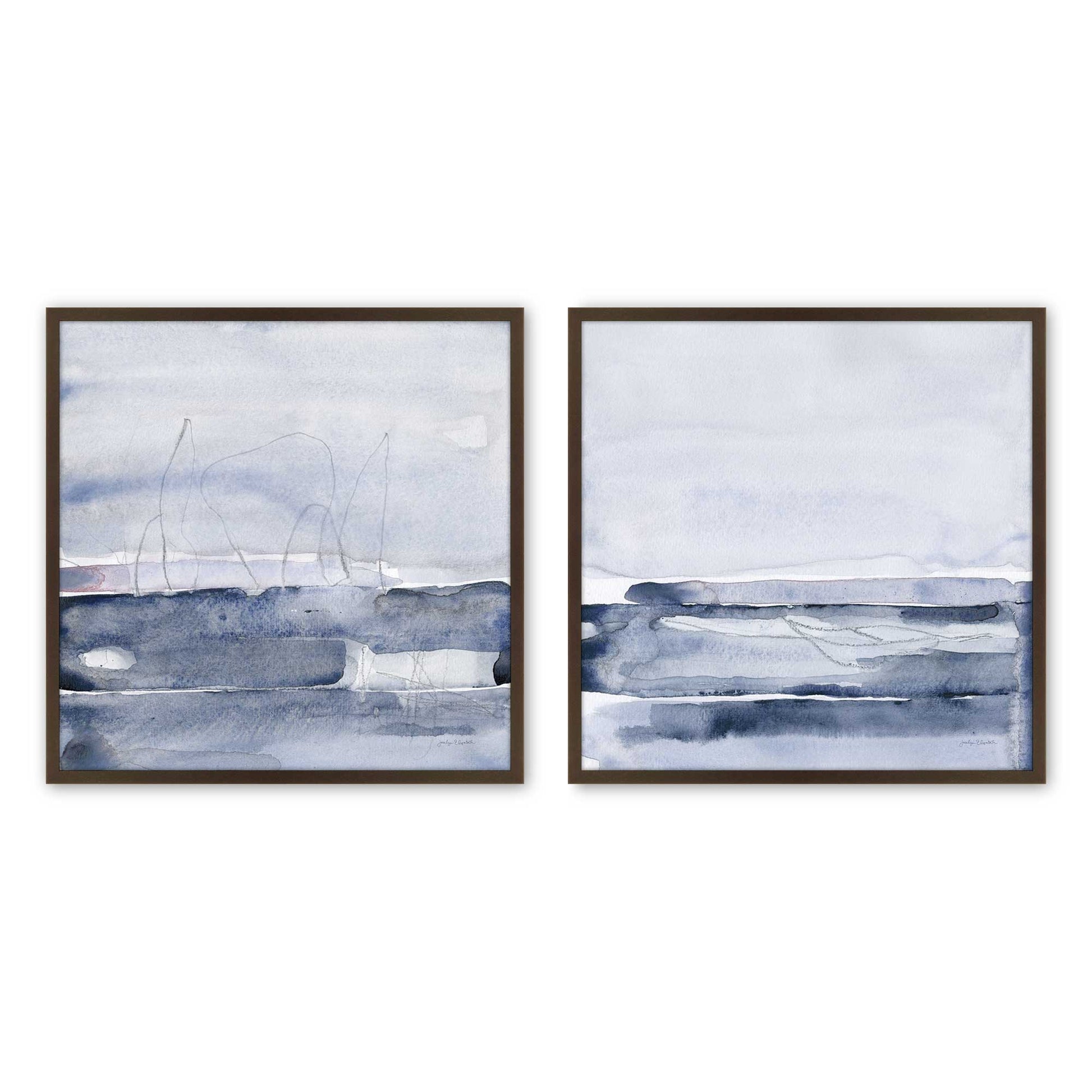 [Color:Belvinder Brown], Picture of art in a Belvinder Brown frame