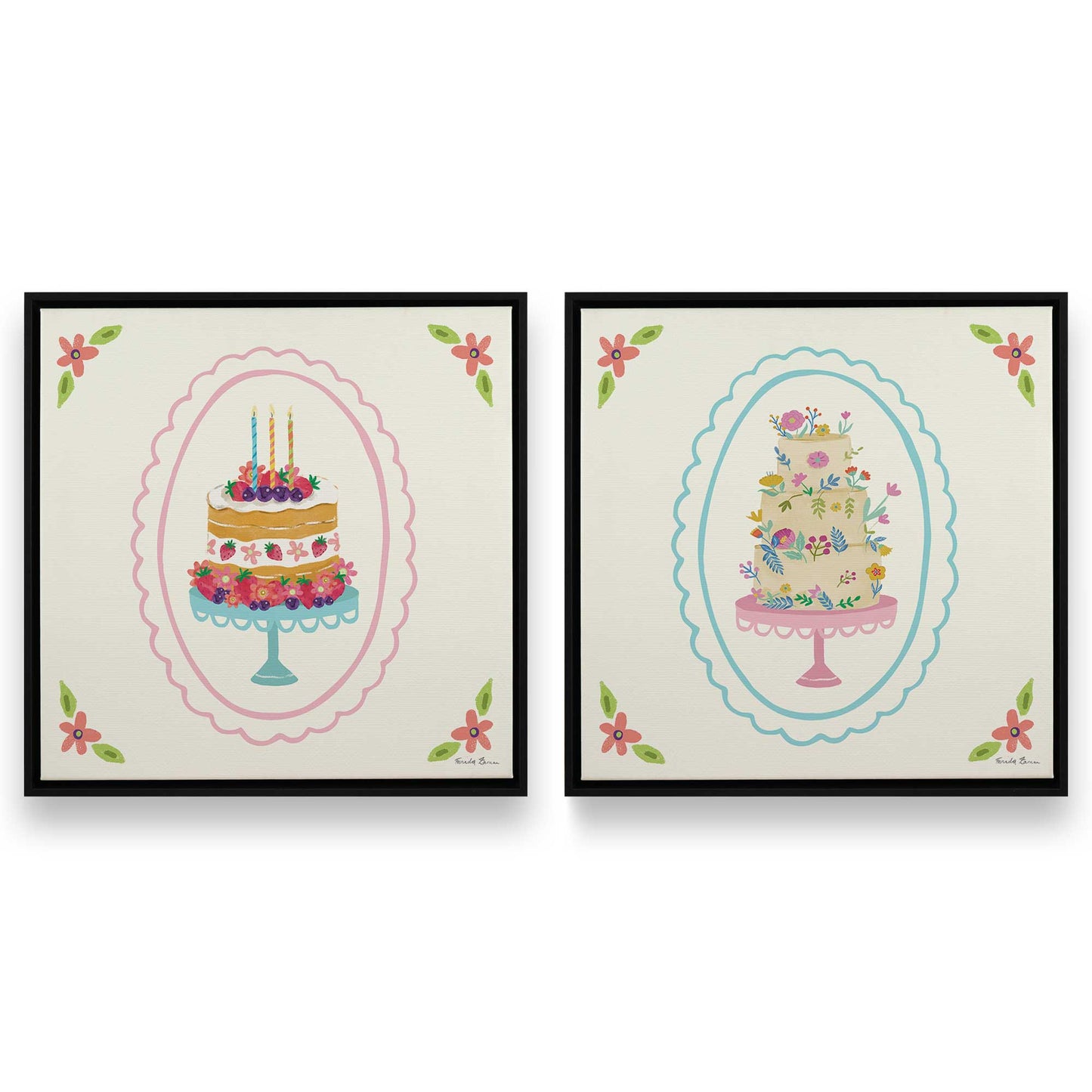 [Color:Satin Black], Picture of art in a Satin Black frame