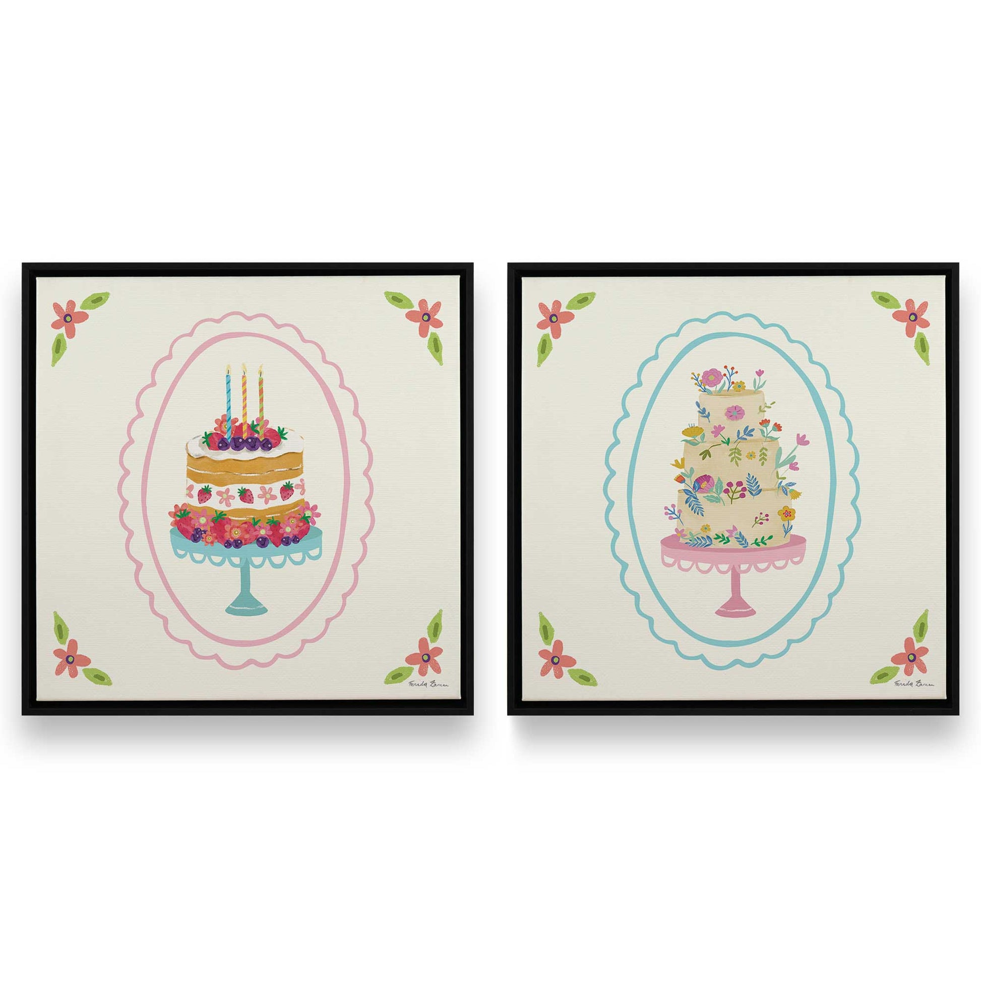 [Color:Satin Black], Picture of art in a Satin Black frame