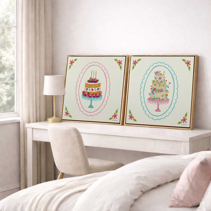 [Color:Opaque White], Picture of art in a White frame