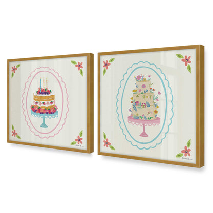 [Color:Polished Gold], Picture of art in a Polished Gold frame of the corner