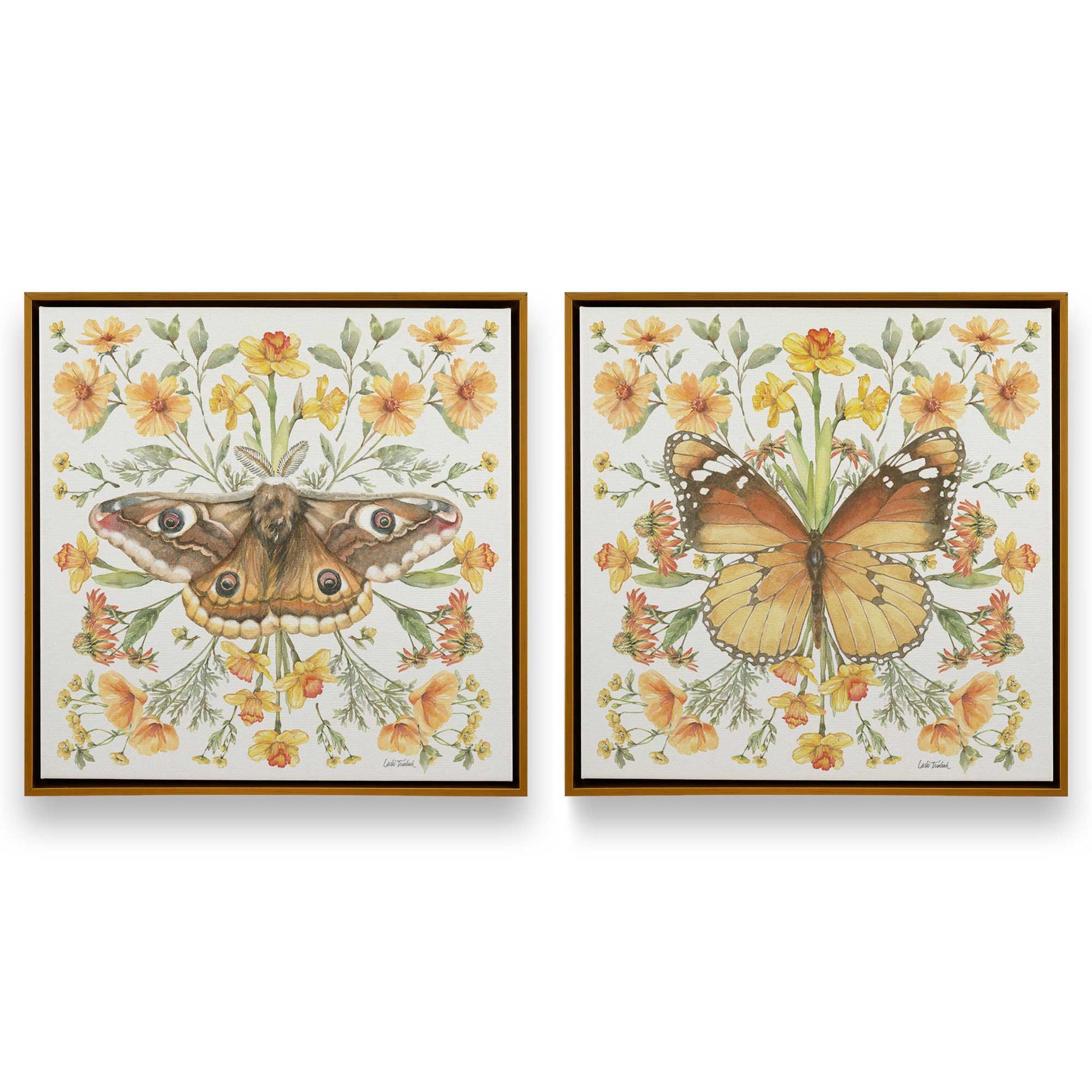 [Color:Polished Gold], Picture of art in a Polished Gold frame