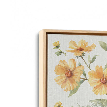 [Color:American Maple], Picture of art in an American Maple frame at an angle