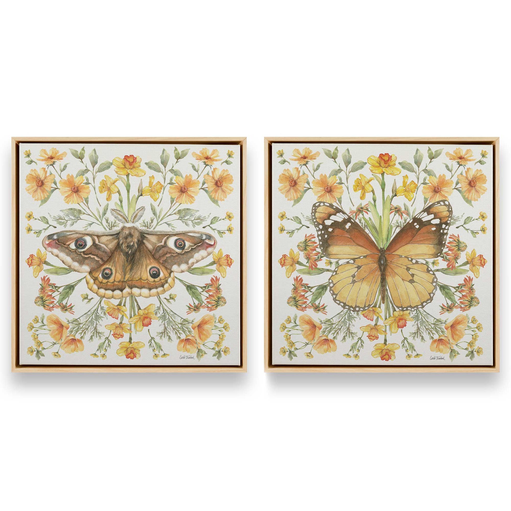 [Color:American Maple], Picture of art in an American Maple frame