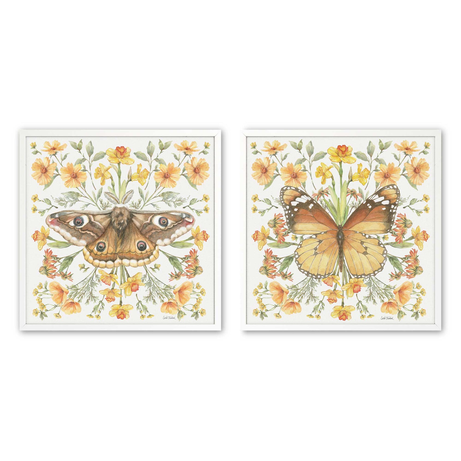 [Color:Opaque White], Picture of art in an Opaque White frame