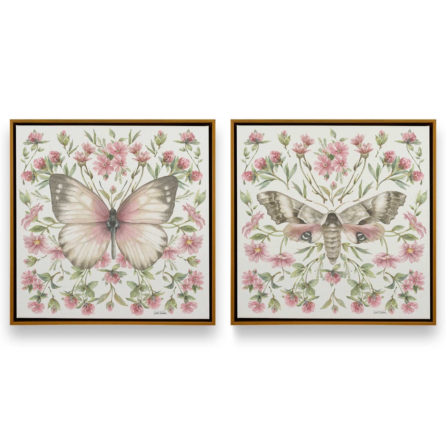 [Color:Polished Gold], Picture of art in a Polished Gold frame