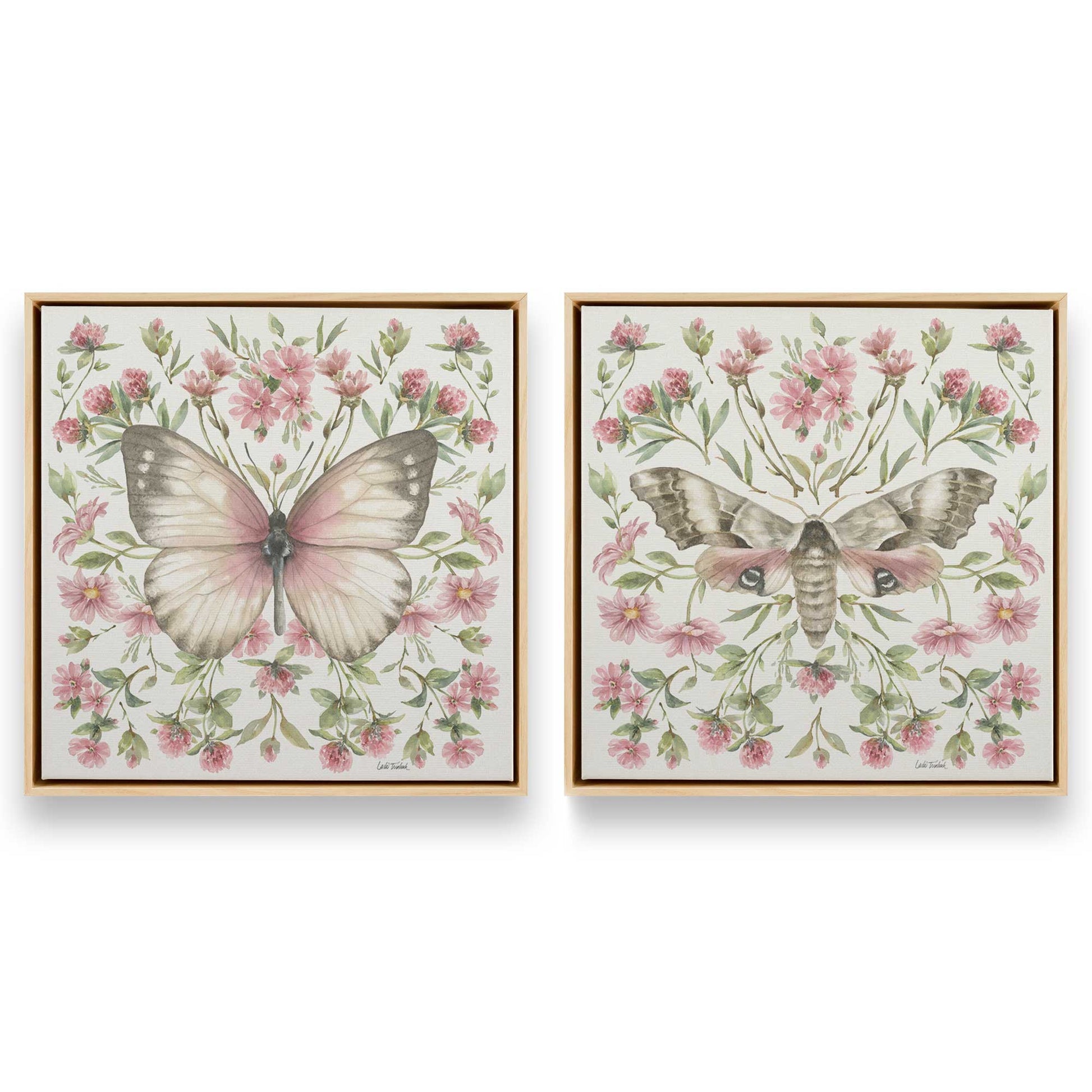 [Color:American Maple], Picture of art in an American Maple frame