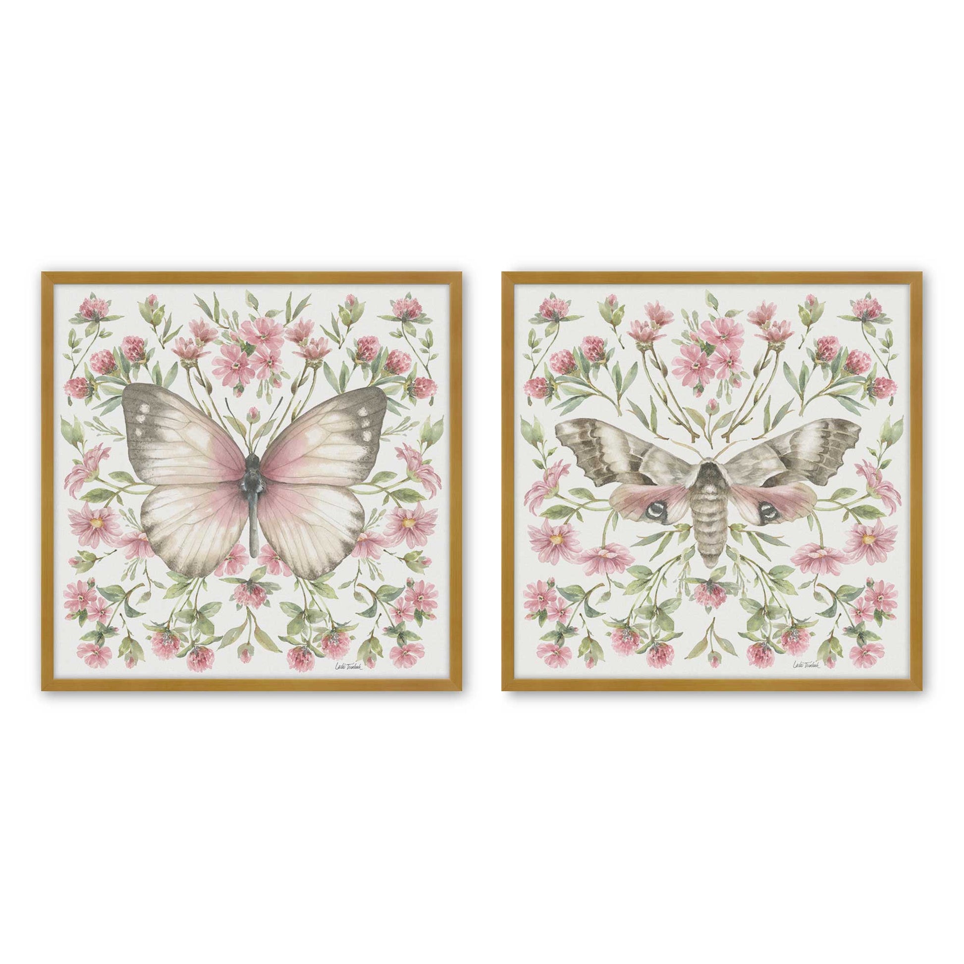 [Color:Polished Gold], Picture of art in a Polished Gold frame