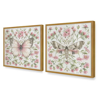 [Color:Polished Gold], Picture of art in a Polished Gold frame of the corner